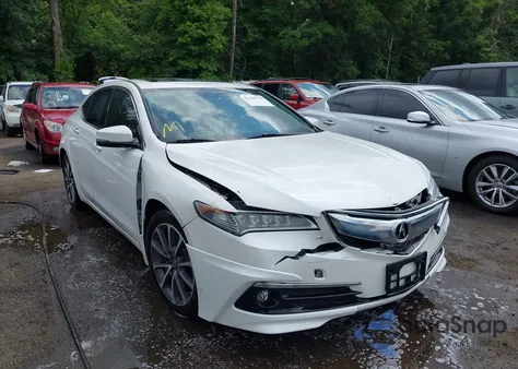 2015 Acura Tlx Tech из США, поврежденный, VIN 19UUB1F51FA024008